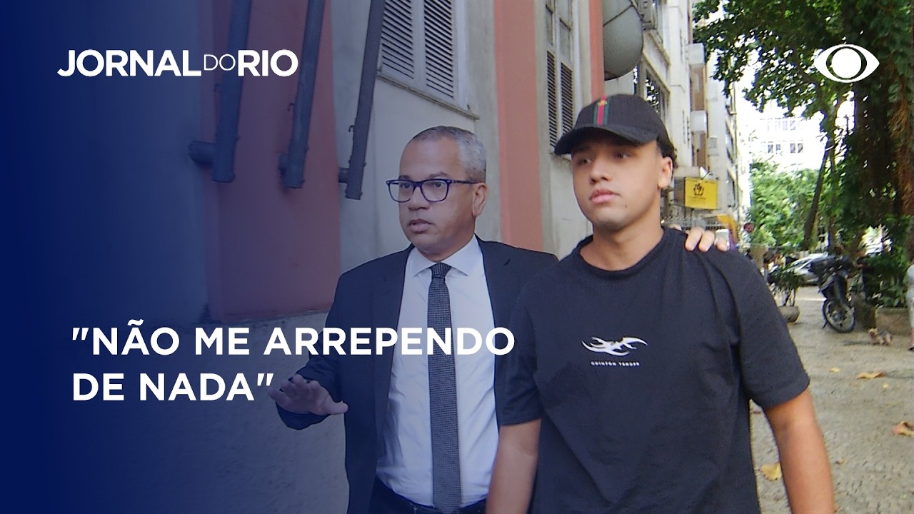Preso por estupro coletivo usa frase associada a grupos misóginos