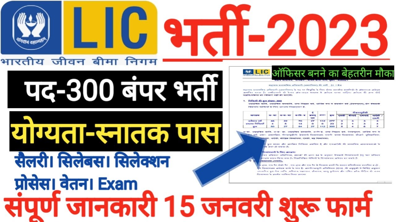 LIC Assistant Administrative Officers 2023 Apply Online |LIC AAO new vacancy 2022-23 |lic form Apply