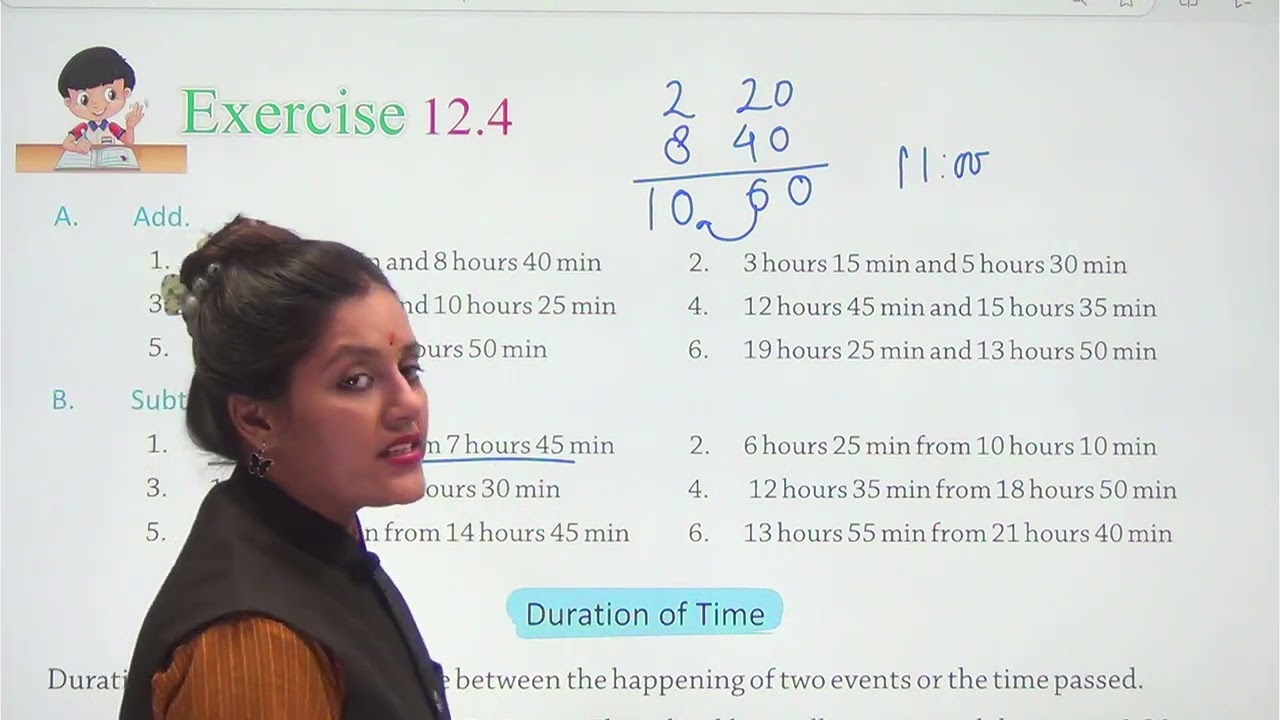 CHAPTER 12 TIME | MATHS CLASS 4