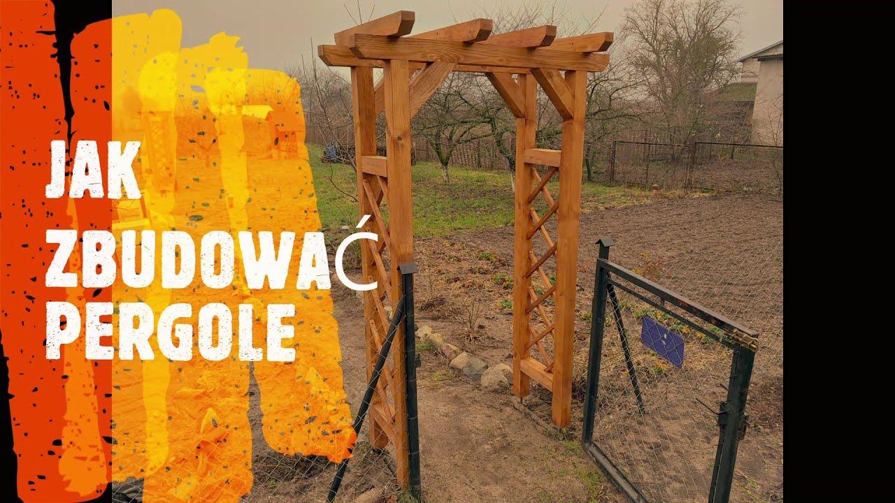 PERGOLA DIY – Zrób to sam i odmień swój ogród! 🌿💪