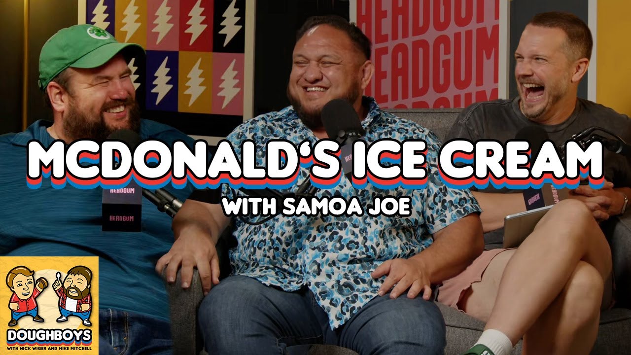 McDonald's Ice Cream with Samoa Joe