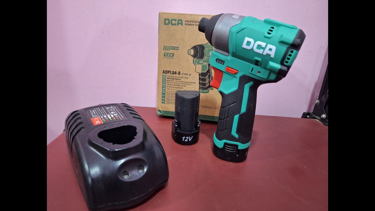 امبكت درايف DCA 12V ربع بوصة براشليس / DCA IMPACT DRIVE 1/4 INCH ADPL04-8