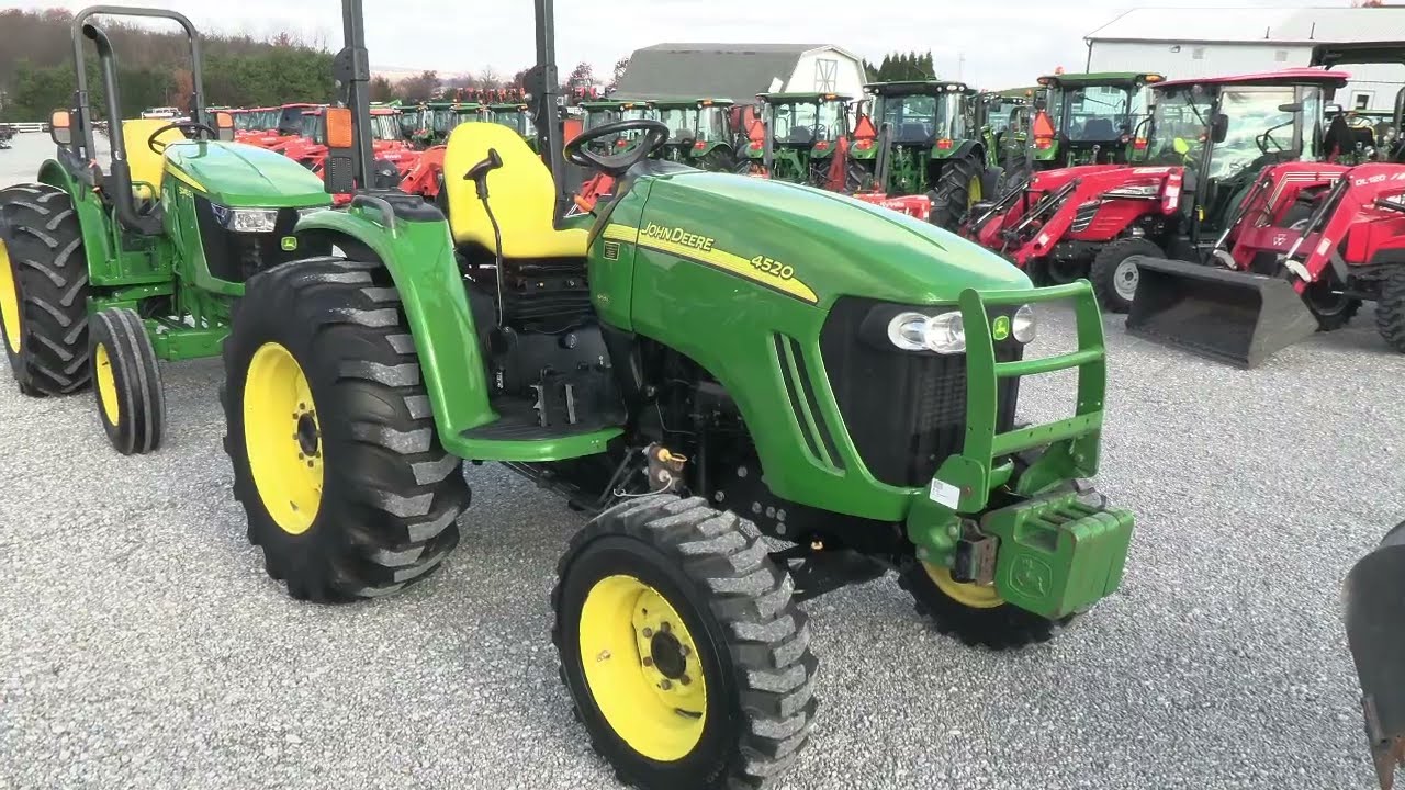 2011 John Deere 4520 Open Station Tractor! NO Emissions! For Sale by Mast Tractor Sales