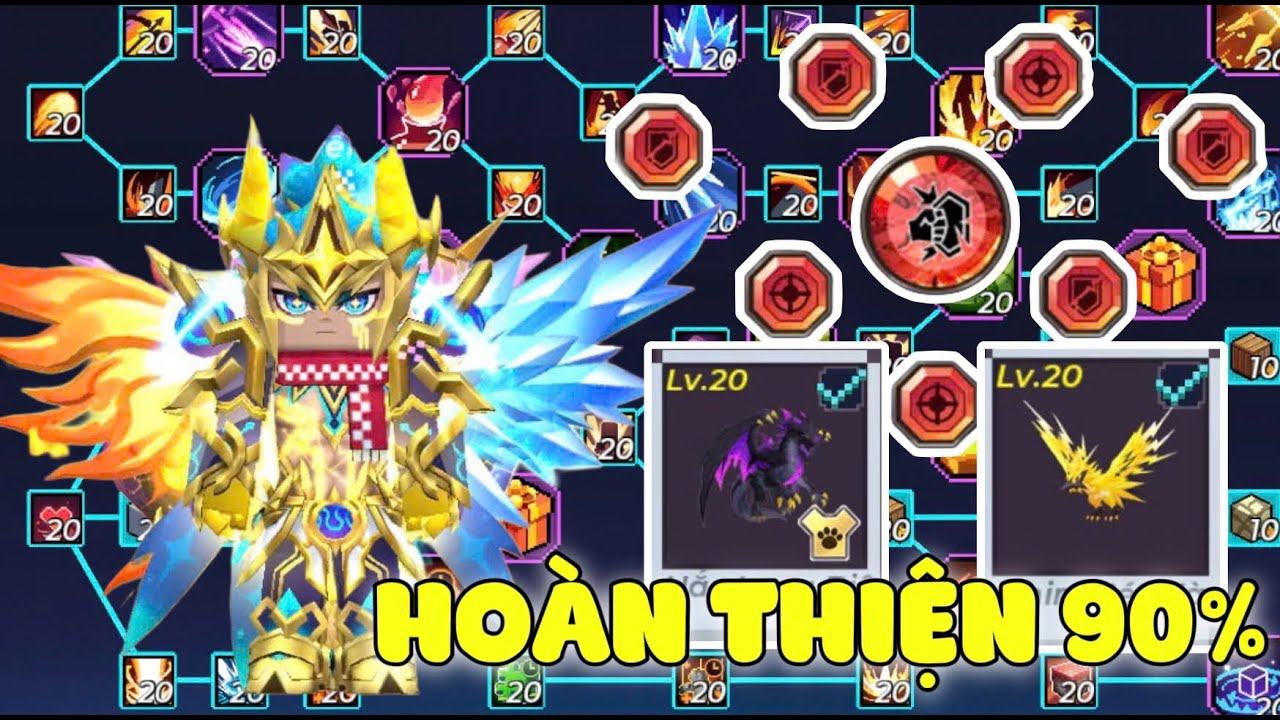 (Blockman Go) Bedwars: Tôi Hoàn Thiện 90% Giáo Án Sức Mạnh Của Con Tâm Huyết Và Cái Kết