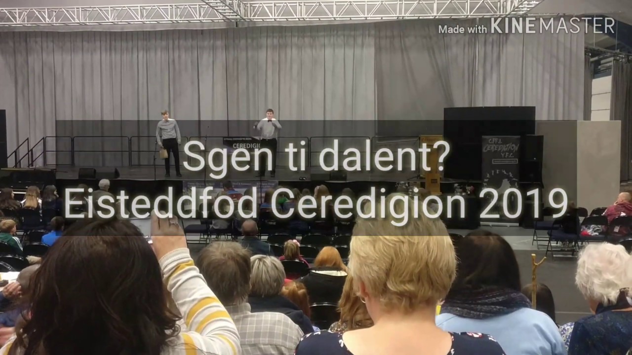 Sgen ti dalent? CFfI Caerwedros, Eisteddfod Ceredigion 2019