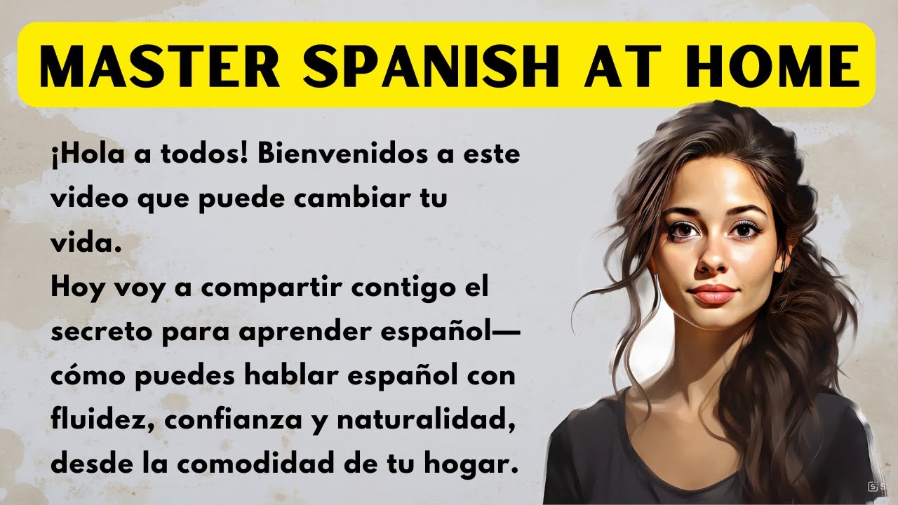 Learn SPANISH with this SIMPLE STORY  |  Level 3 ⭐