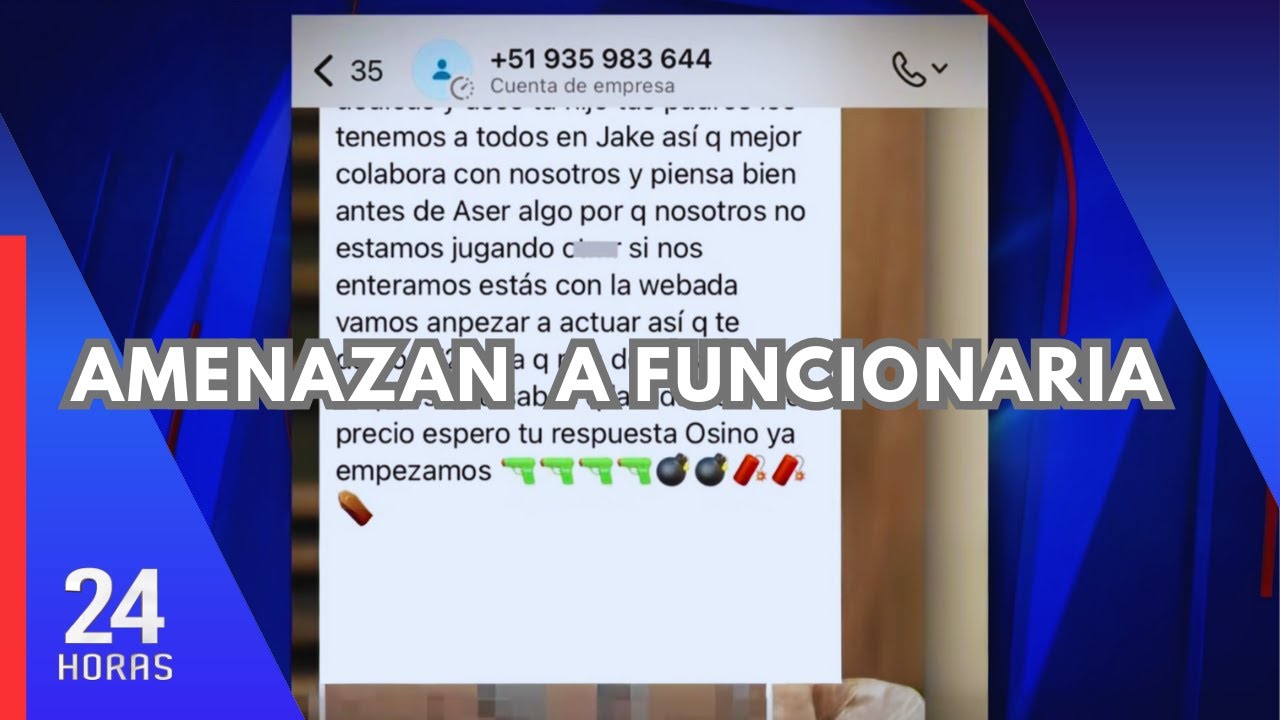 Servidora del Poder Judicial denuncia que es v&iacute;ctima de extorsi&oacute;n y se refugia fuera de Lima