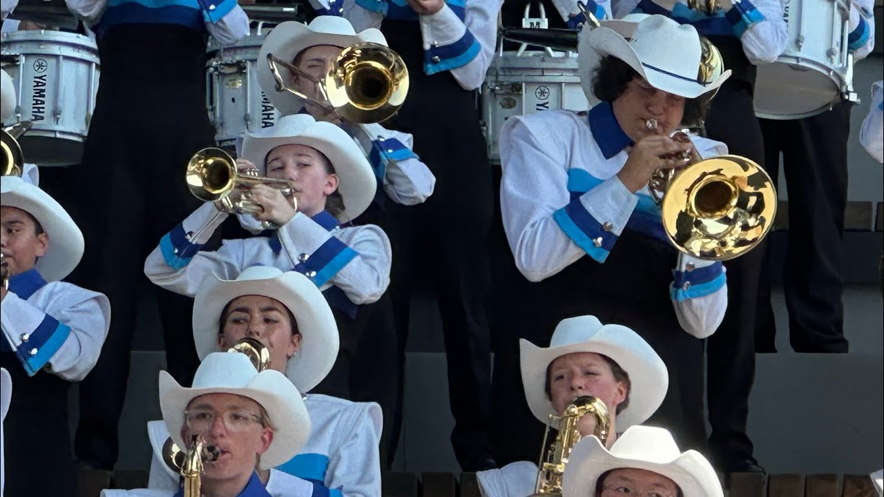Calgary Round Up Band at Calgary Stampede morning stepshow July 9, 2024