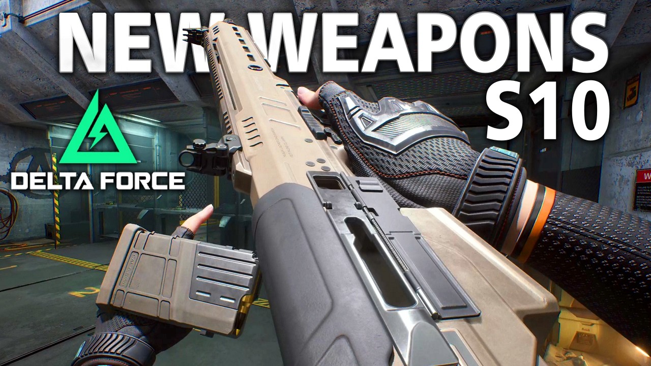NEW Delta Force Season 10 Weapons Real Names/Origins and Attachments Showcase