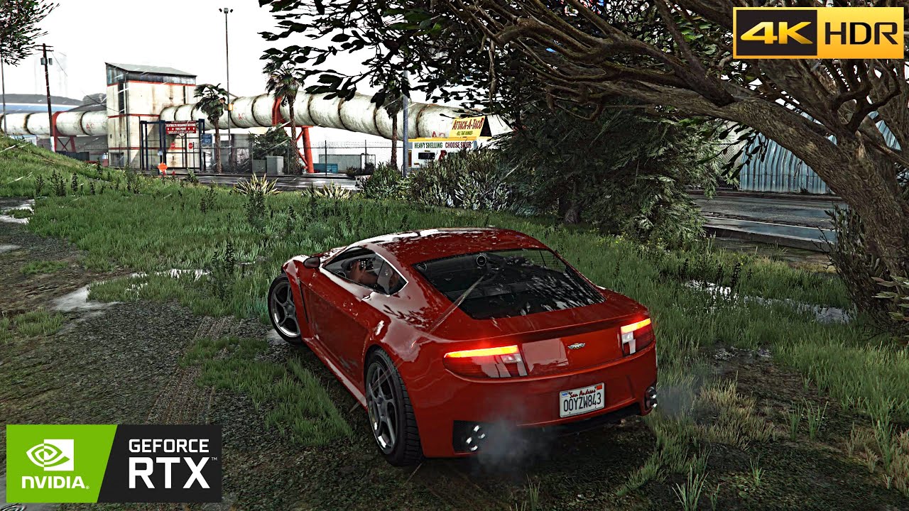 GTA 5 Enhanced: RTX 5090 Ray Tracing 4k DLAA Max Settings Next Gen 2025 Gameplay!