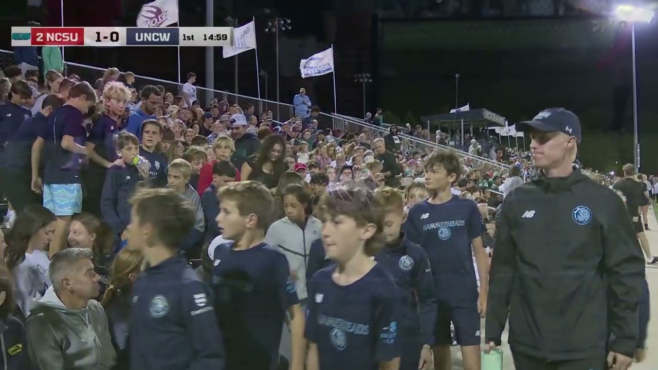 UNCW Men's Soccer - Condensed Game vs #2 NC State | 10-1-25