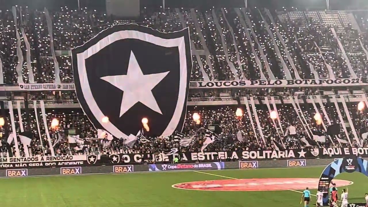 MOSAICO TOP COM ESCUDO DO BOTAFOGO  1X0 VITÓRIA NA 3 FASE DA COPA DO BRASIL, COM VITÓRIA NA RAÇA💪