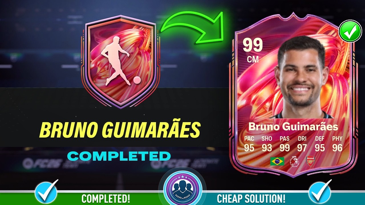 Решение SBC 99 FUTTIES Бруно Гимарайнш &mdash; Дешевое решение и советы &mdash; FC 26