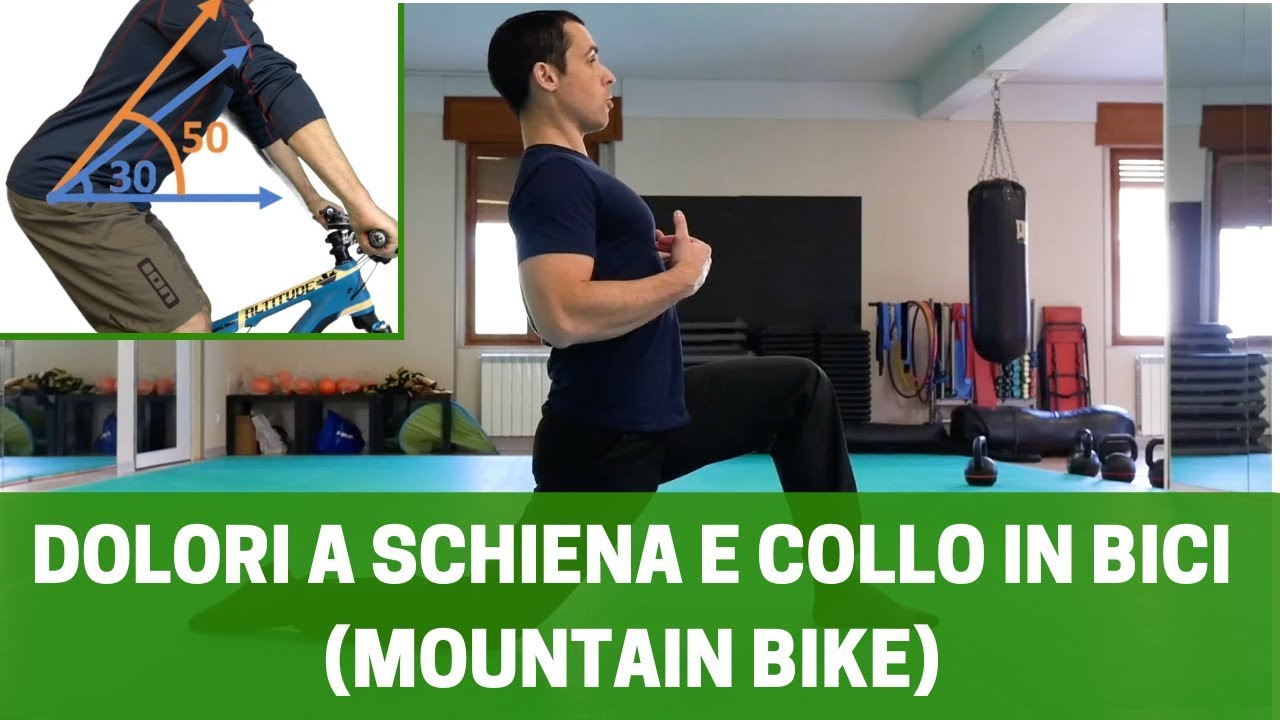 Dolori al COLLO e alla SCHIENA in bici: cosa fare (con Mountain Biking Tube)