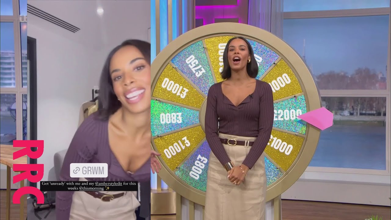 Rochelle Humes @leaning forward