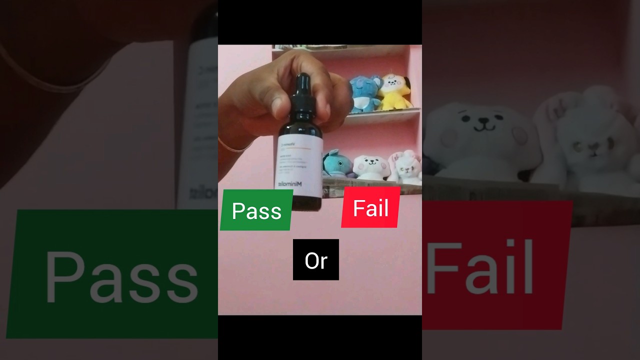 Minimalist vitamin c serum pass or fail the ph test??? 😱🤯🕵&zwj;♀️#shorts #skincare #phtesting #viral