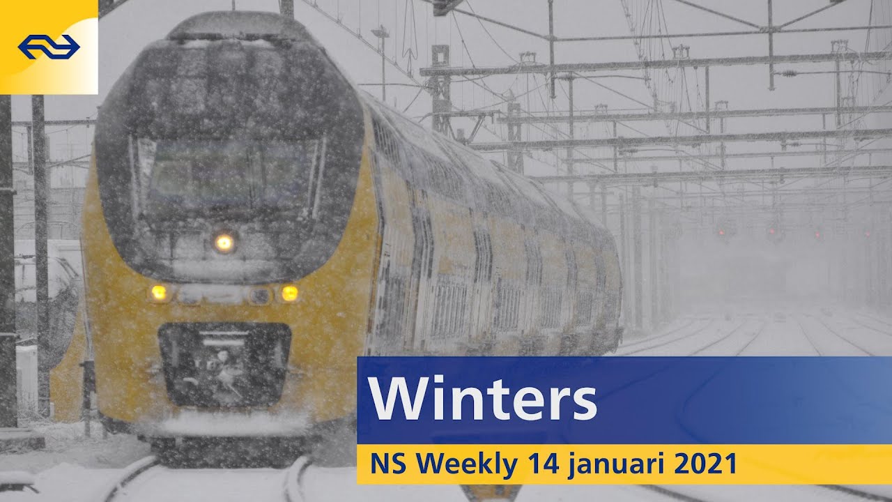 TREIN DOOR DE WASSTRAAT | OV-chip als fietssleutel | Rijp aan de bovenleiding | NS Weekly