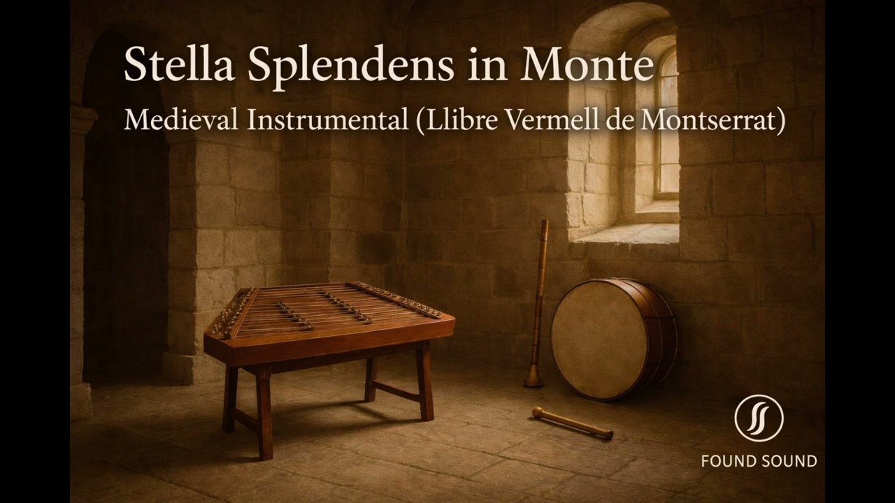Stella Splendens in Monte — Medieval Instrumental (Llibre Vermell de Montserrat) | Found Sound