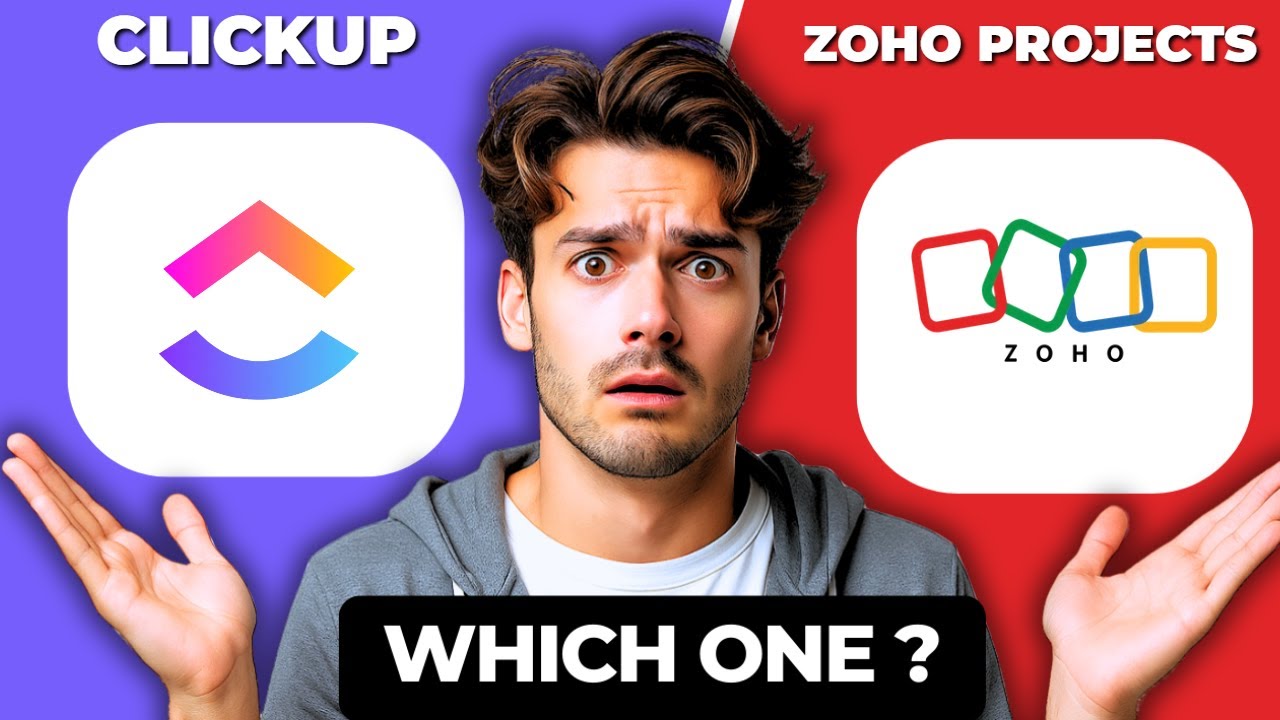 ClickUp vs Zoho Projects | Detailed Feature Comparison & Best Choice for 2024