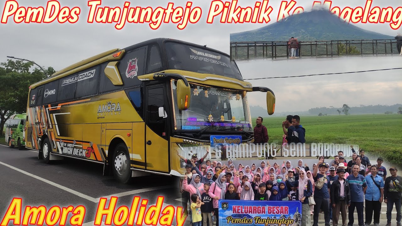 PIKNIK LIHAT GUNUNG MERAPI - KELUARGA BESAR PEMDES TUNJUNGTEJO GOES TO MAGELANG 2026‼️