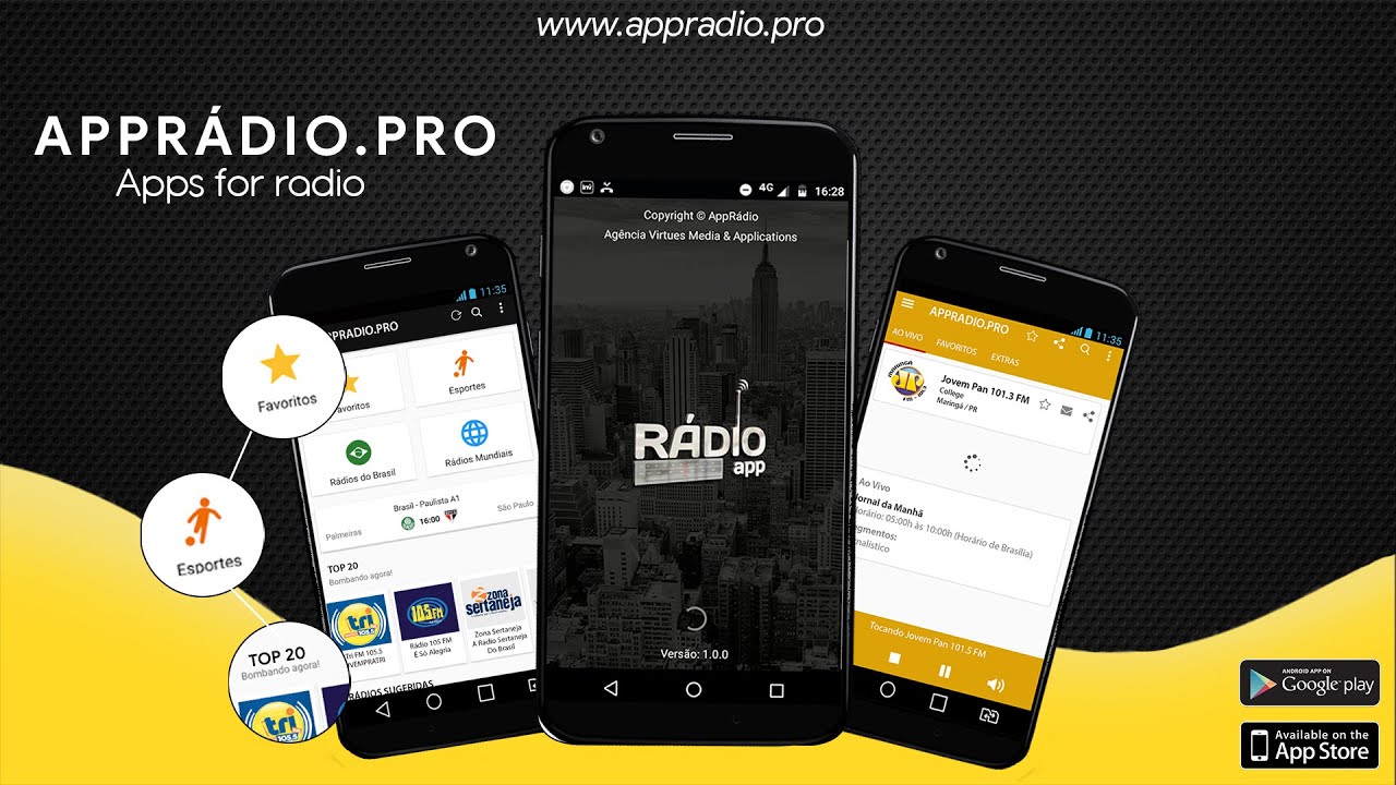 [APPRADIO.PRO] Conhe&ccedil;a o Desenvolvimento de Aplicativos para Radios APPRADIO.PRO