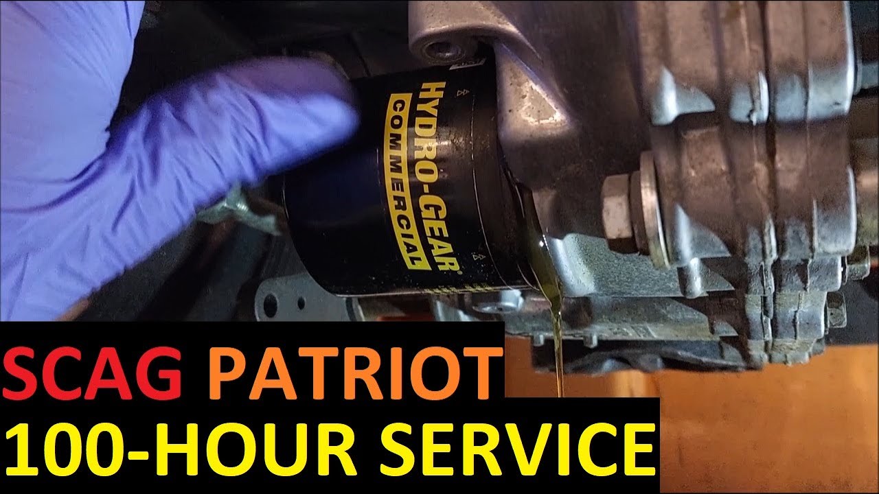 2021 Scag Patriot - 100 Hour Service