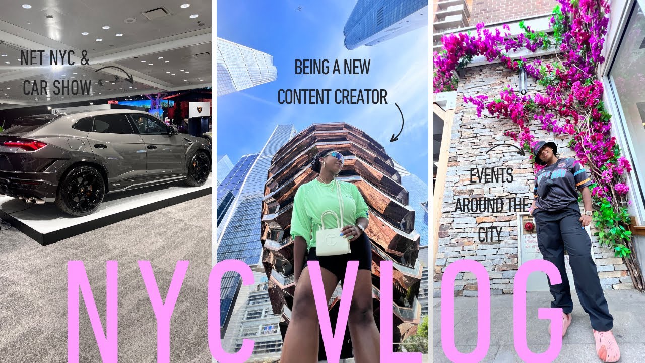 2 DAYS IN NYC! | NFT NYC, CEELO @ JACK  DANIELS, BILLIONAIRE BOYS CLUB, CAR SHOW, & MORE!