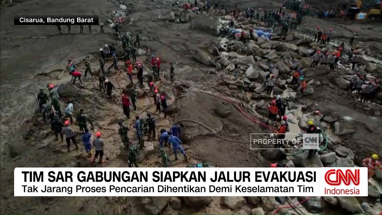 Tim SAR Gabungan Siapkan Jalur Evakuasi Darurat