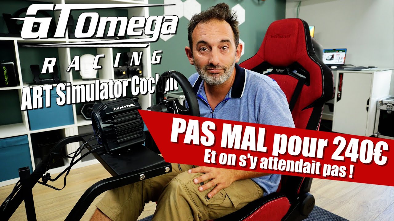 Test Cockpit GT OMEGA Art - Aussi bien pour les petits, que pour les grands ?