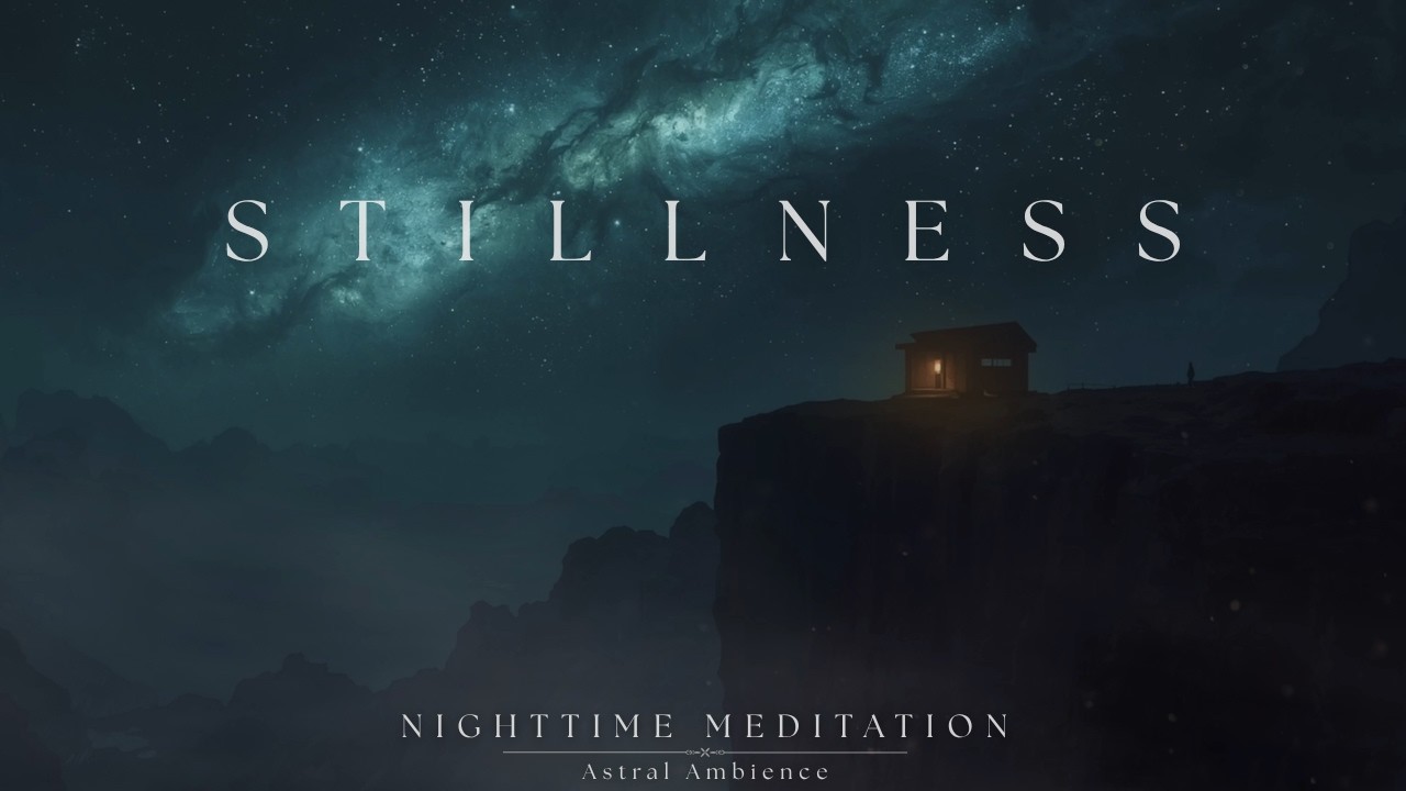 Stillness | Serene Night Meditation Music Beneath the Galactic Sky - Relaxing Ambient Music [CALM]