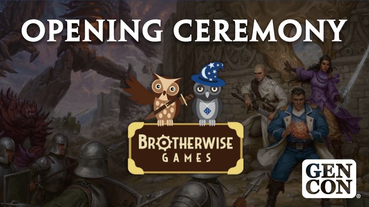 Церемония открытия Brotherwise Games на Gen Con 2026