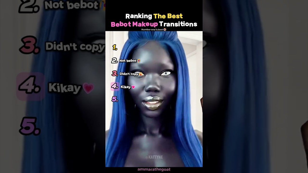 Ranking The Best Bebot Makeup Transition