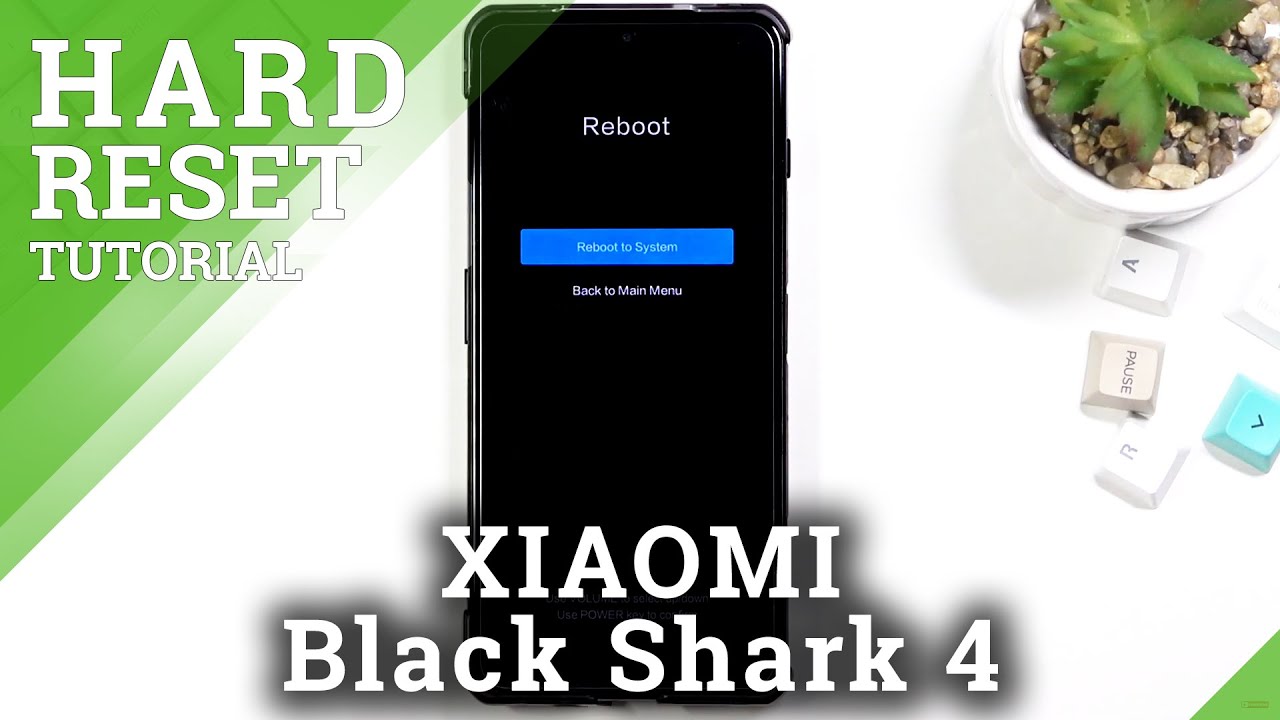 Hard Reset XIAOMI Black Shark 4 - Bypass Screen Lock / Factory Reset via Recovery Mode