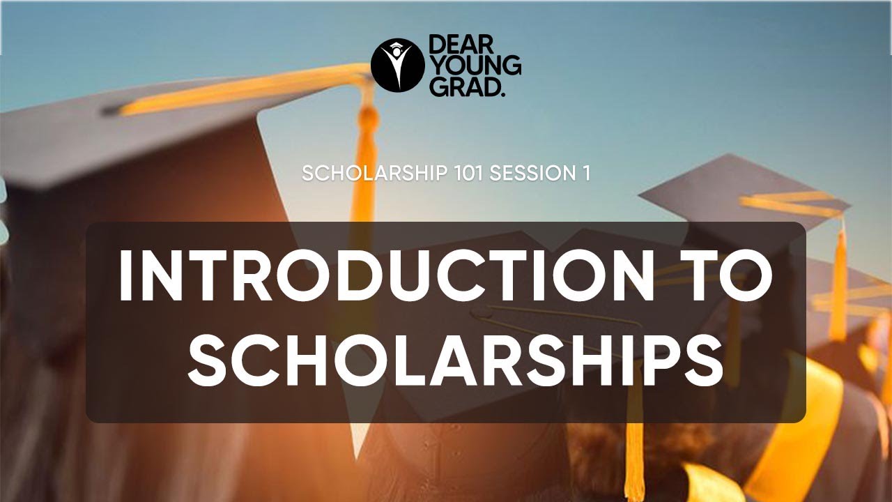Don't apply for scholarships if you've not watched this!! | Scholarship 101: Session 1
