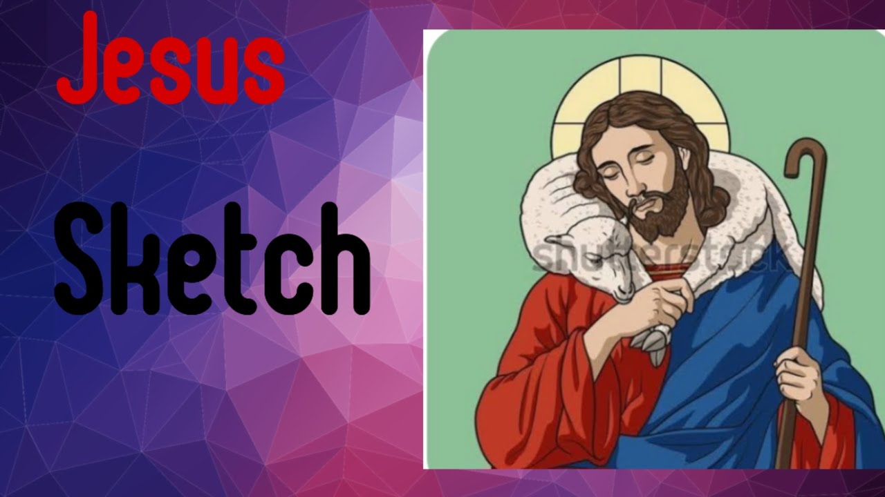 Jesus # sketch # video# 🙏🙏🎨🎨🖼🖼❤️❤️
