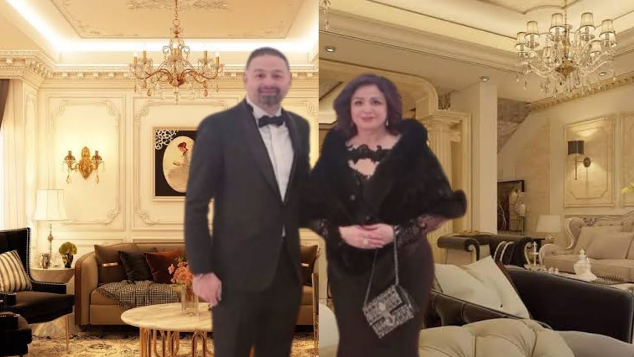 شاهد بالفيديو جوله داخل منزل الفنانه الهام شاهين  غايه فى الجمال والفخامه والاناقه ؟