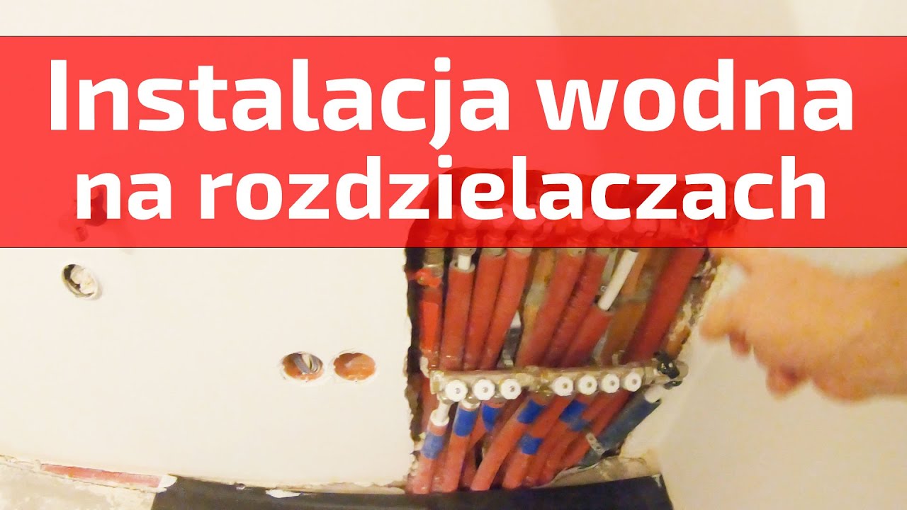 Instalacja wodna na rozdzielaczach i PEX.  Dlaczego to takie dobre? Koszty.