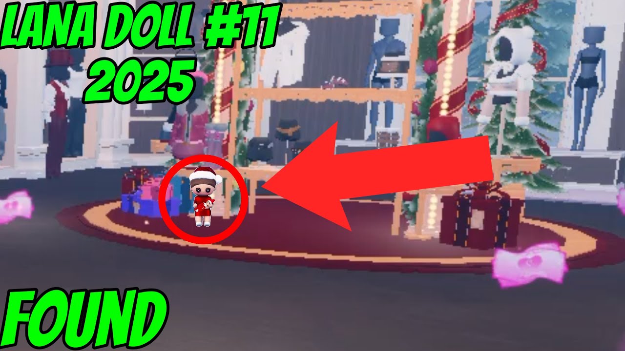 Day 11 Lana Doll Location FOR DRESS TO IMPRESS! *ADVENT CALENDAR*
