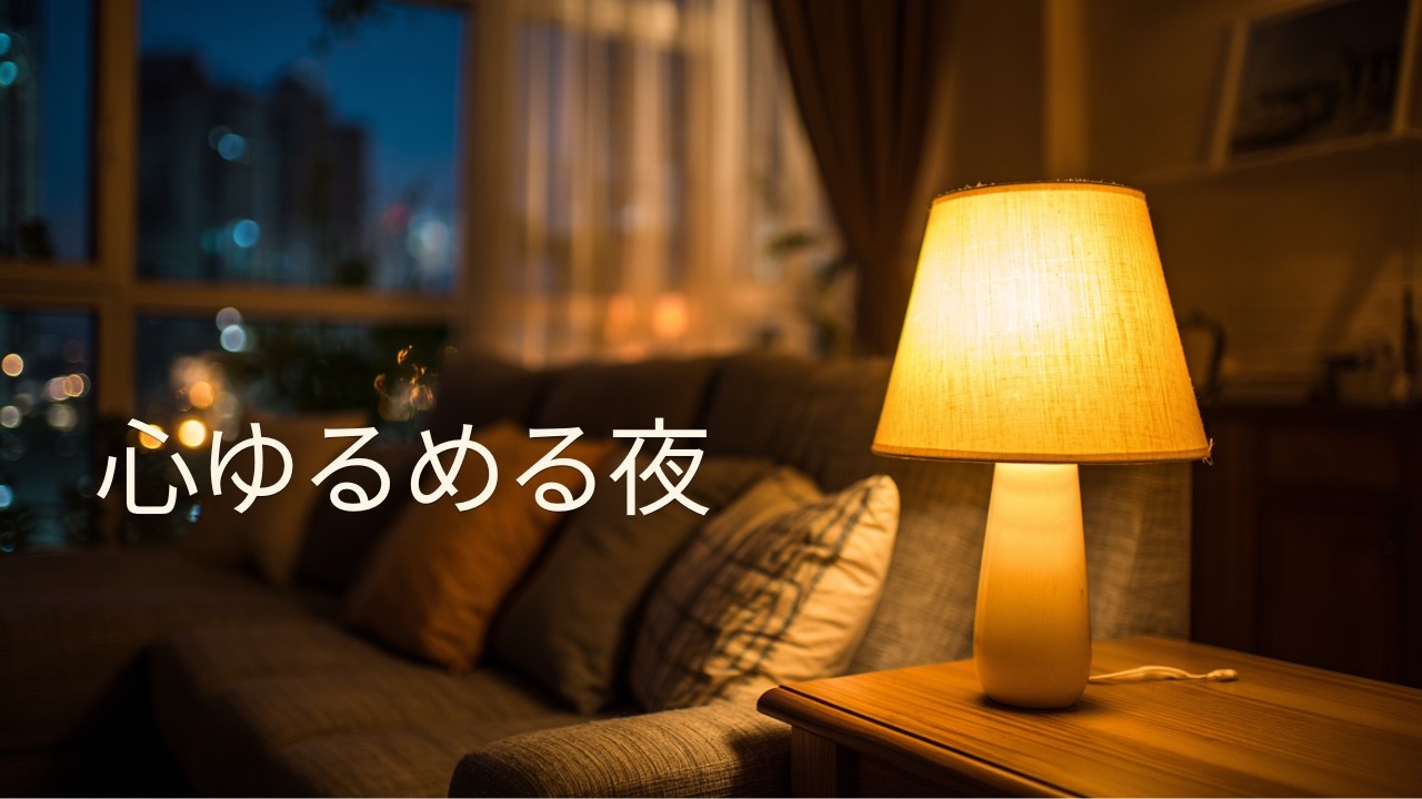 【夜の癒しBGM】心をゆるめる夜。｜Calm Piano & Gentle Guitar