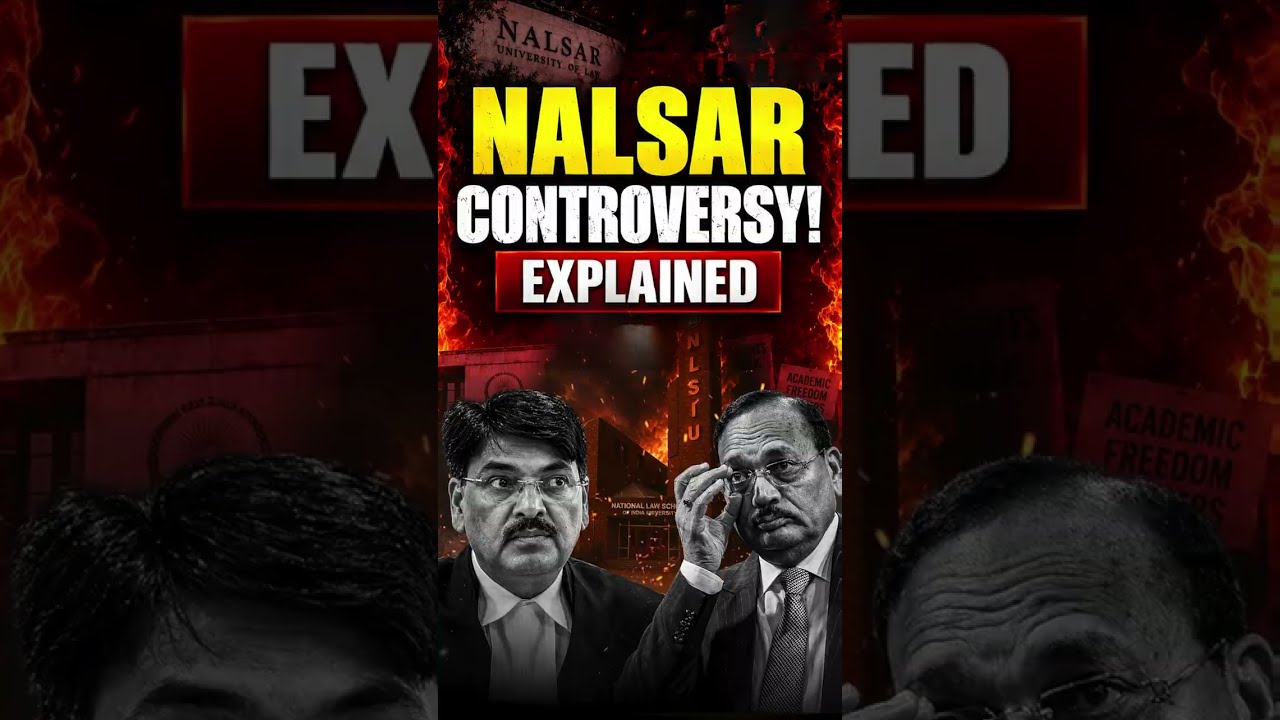 NALSAR Controversy Explained 🚨 | What Happened at NALSAR? Full Story!