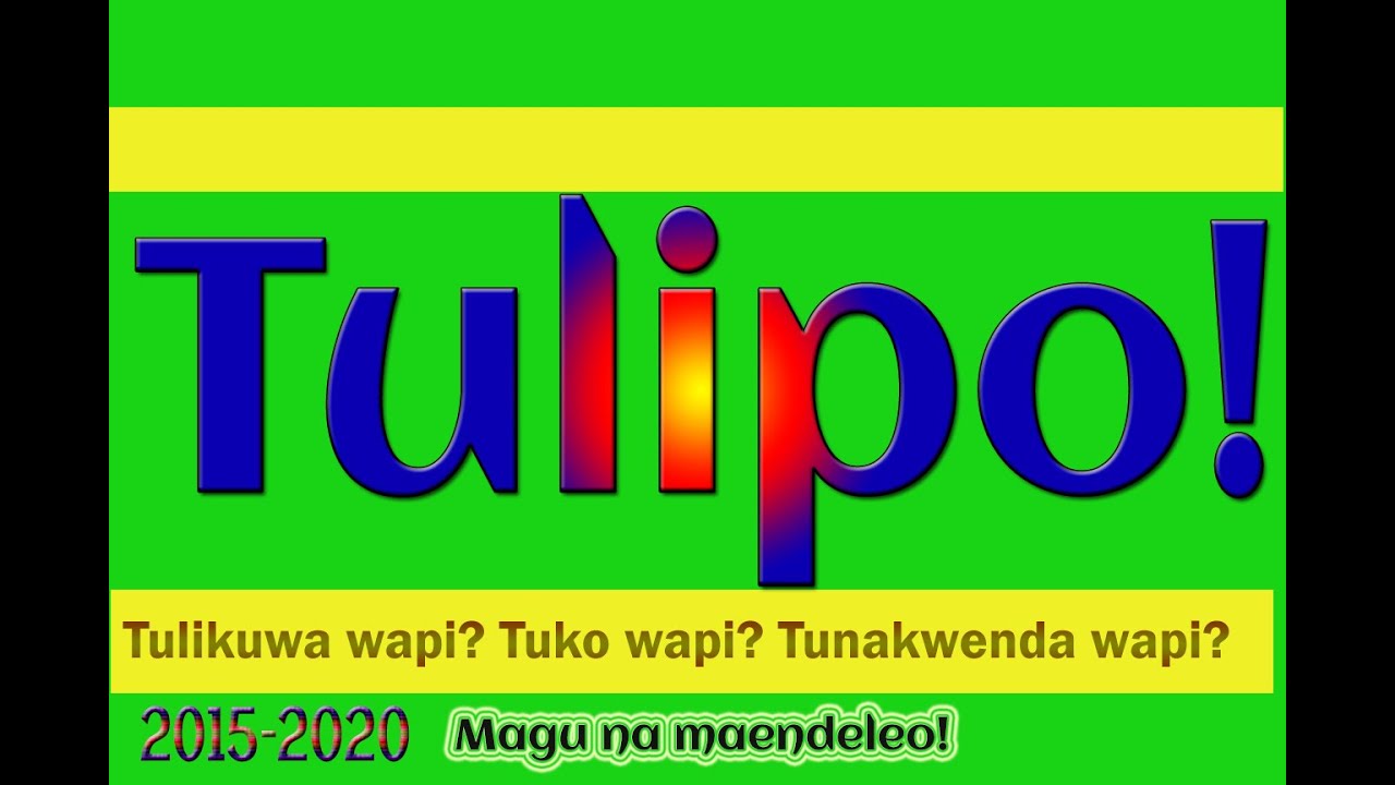 Magu tulichagua Viongozi bora -Kilindila