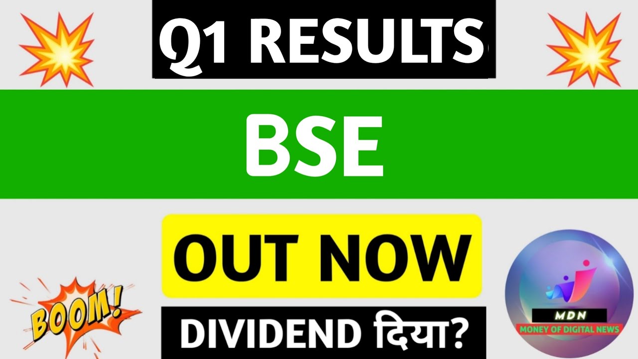 BSE Q1 Results 2027 | BSE Results Today | BSE Share Latest News | BSE share news 