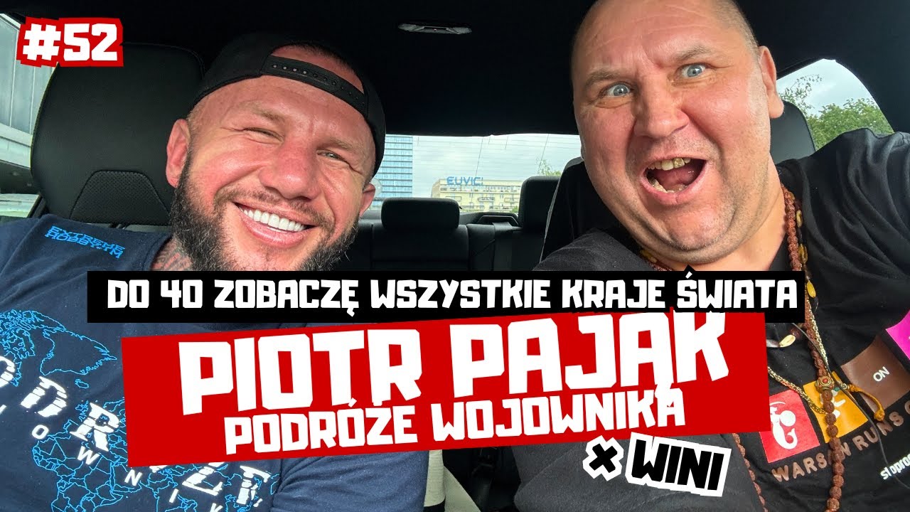 DZIĘKI PODRÓŻOM PATRZĘ NA ŚWIAT INACZEJ NIŻ WIĘKSZOŚĆ LUDZI | PIOTR PAJĄK - PODRÓŻE WOJOWNIKA