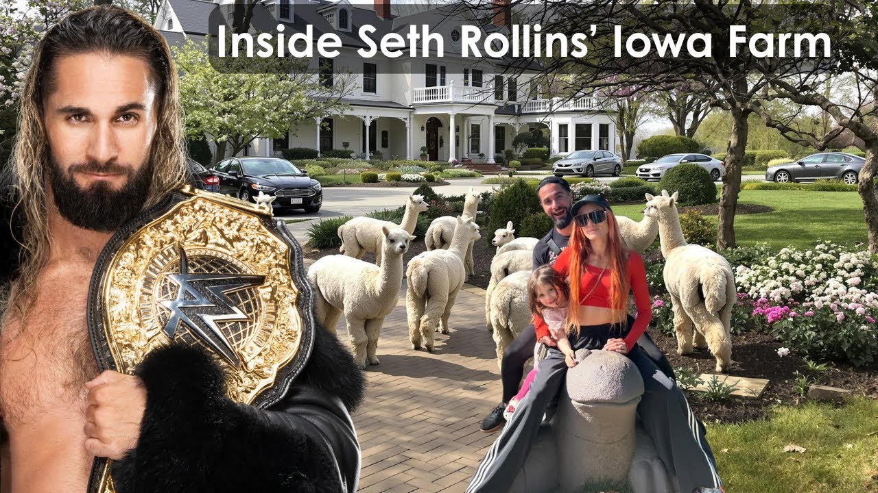 Inside Seth Rollins’ Iowa Farm – From the WWE Ring to a Builder’s Quiet Country Lifestyle