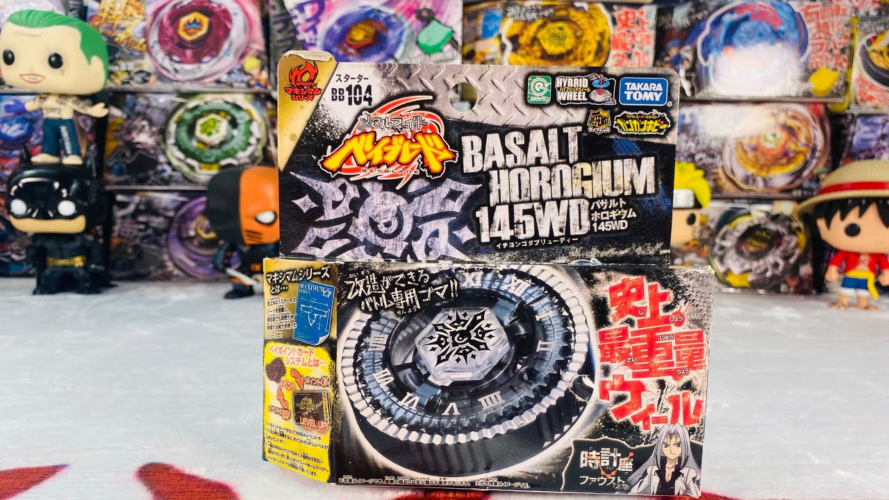 Распаковка и обзор Beyblade Basalt Horogium/Twisted Tempo 145WD: Beyblade Metal Fight! TheBeyVers...
