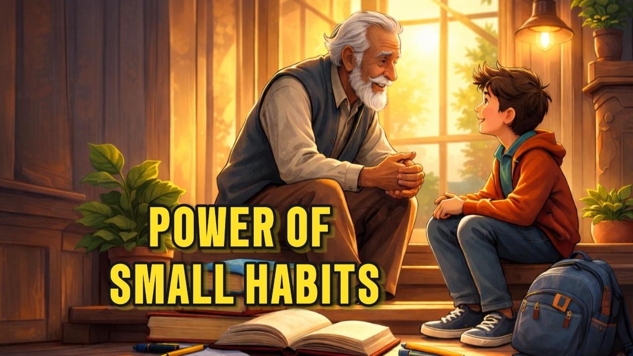 The Surprising Power of Small Habits | Story of a Lazy Boy Who Changed His Life