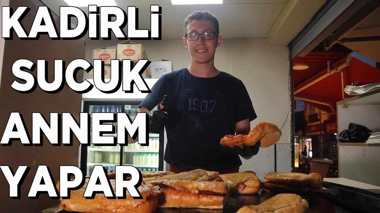 Doğal El Yapımı  Kadirli Sucuk  Bağırsağa Girmez Annem Yapar Biz Satarız | SUCUK&Ccedil;U B&Uuml;NYAMİN