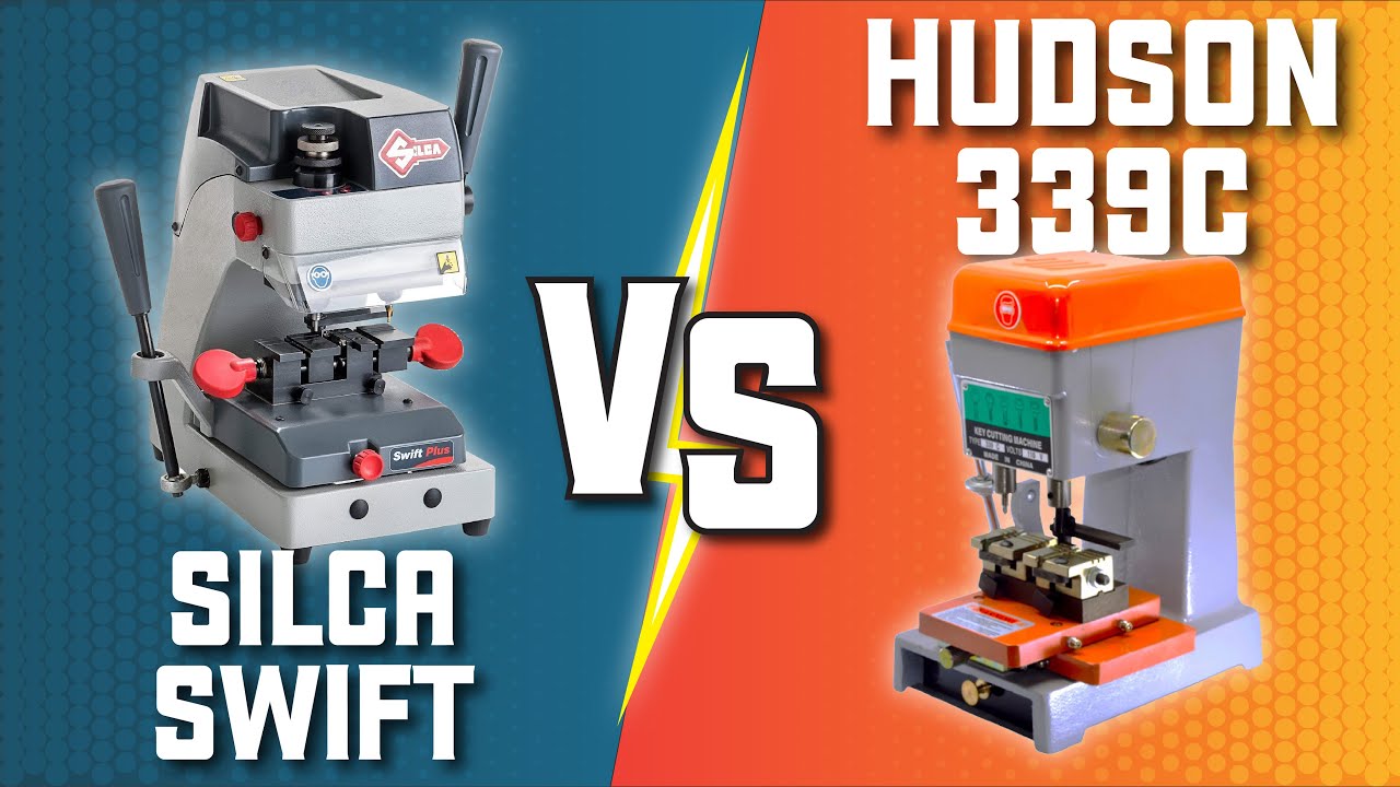 Silca Swift vs. Hudson 339C  | Key Cutting Machine Battle SMACKDOWN
