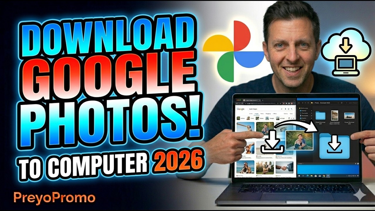 How to Download Google Photos to PC (2026 Ultimate Guide)How to Backup Google Photos to  Computer