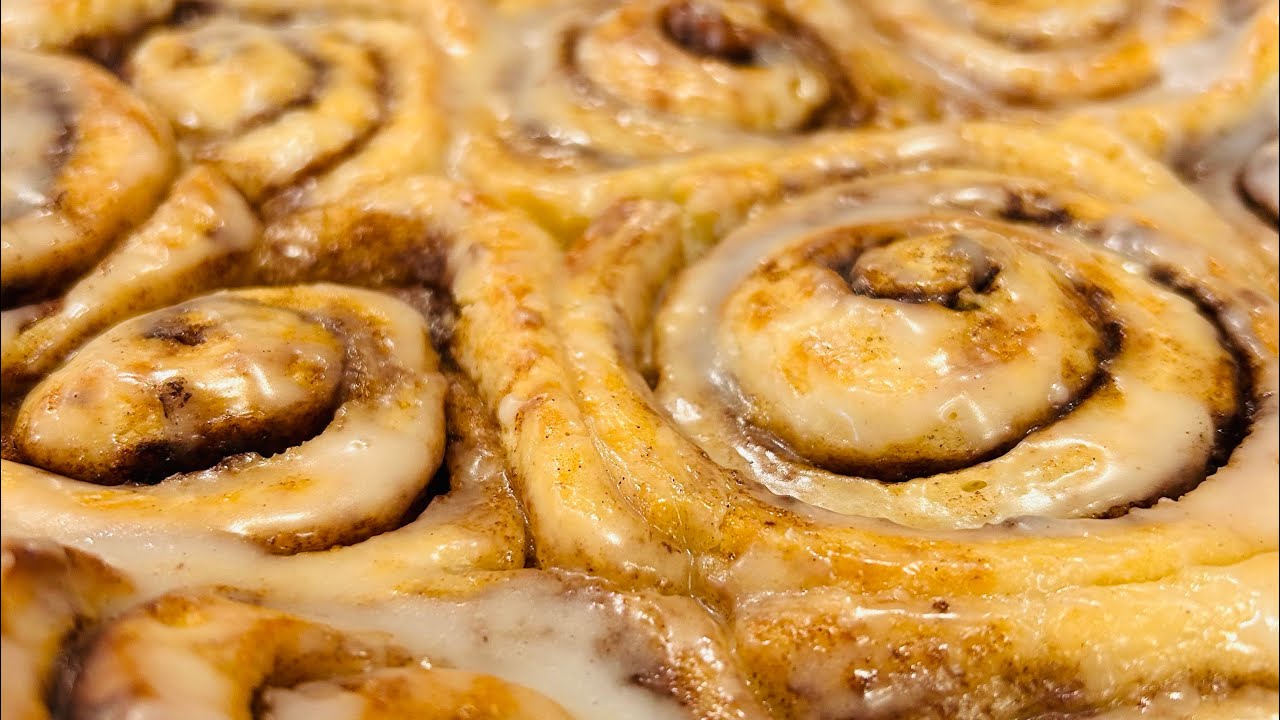 Домашние булочки с корицей